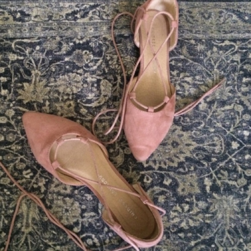 ❌SOLD❌❣️Blush Chinese Laundry Ballet Flat - Picture 6 of 8